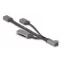 DeLOCK 64303 USB 3.2 Gen 1 Type-C -keskitin 5000 Mbit/s harmaa