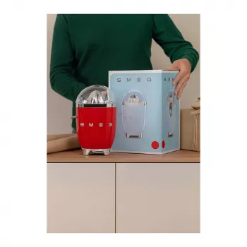 Sähköinen sitruspuristin Smeg CJF11RDEU 70 W punainen ruostumaton teräs
