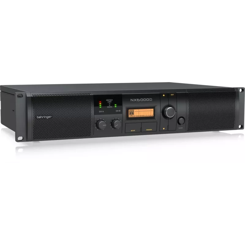 Behringer NX6000D audiovahvistin 2.0 kanavaa koti musta