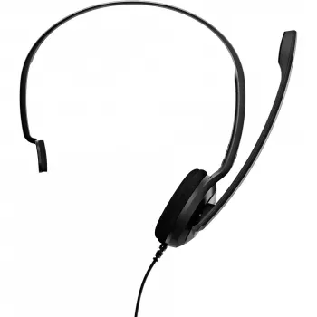 Sennheiser PC 7 USB -kuulokemikrofoni johdollinen panta toimisto/call center USB Type-A musta
