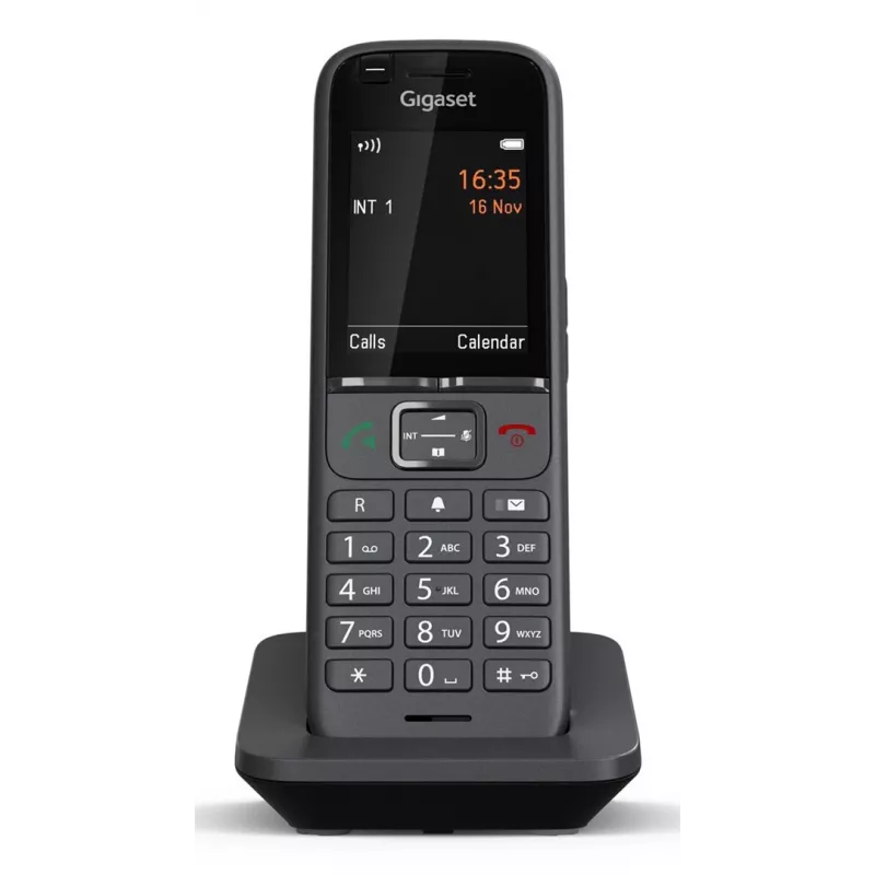 Gigaset N530 IP PRO + S700H PRO DECT-puhelin numeronäytöllä antrasiitti