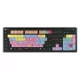 Logickeyboard ASTRA 2 USB QWERTZ näppäimistö musta täysikokoinen 108 näppäintä