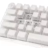 Ducky One 3 Aura White SF -näppäimistö, pelikäyttöön, USB, QWERTY, US-englanti