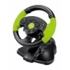 Esperanza EG104 High Octane ohjauspyörä poljinten kanssa, PC/PS3/Xbox 360, musta/vihreä