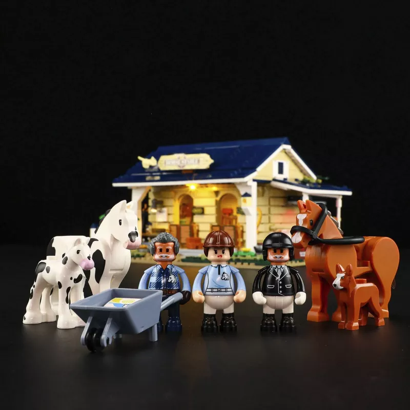Lumibricks Pferdestall, rakennuslelu