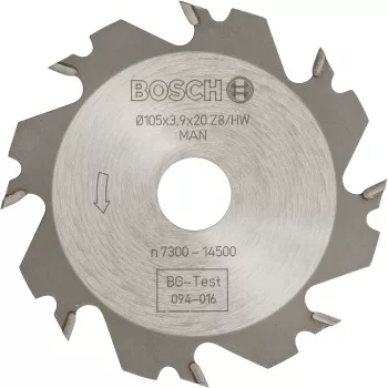 Bosch 3608641008 uravaharain, 105 x 20 mm, 8 hammasta, malleihin GUF 4-22 A ja PSF 22 A