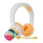 BuddyPhones School+ BP-SCHOOLP-YELLOW lasten kuulokkeet, 3+, 85 dB, keltaiset