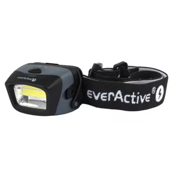 everActive HL-150 otsalamppu, 150 lm, 3 W, IPX4, 3×AAA, musta