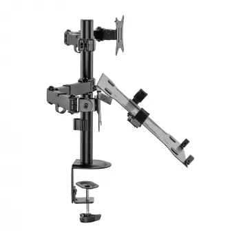 SBOX LCD-LM01-2 -näytön seinäteline 13–27 tuuman näytöille, enintään 12 kg, VESA 100x100