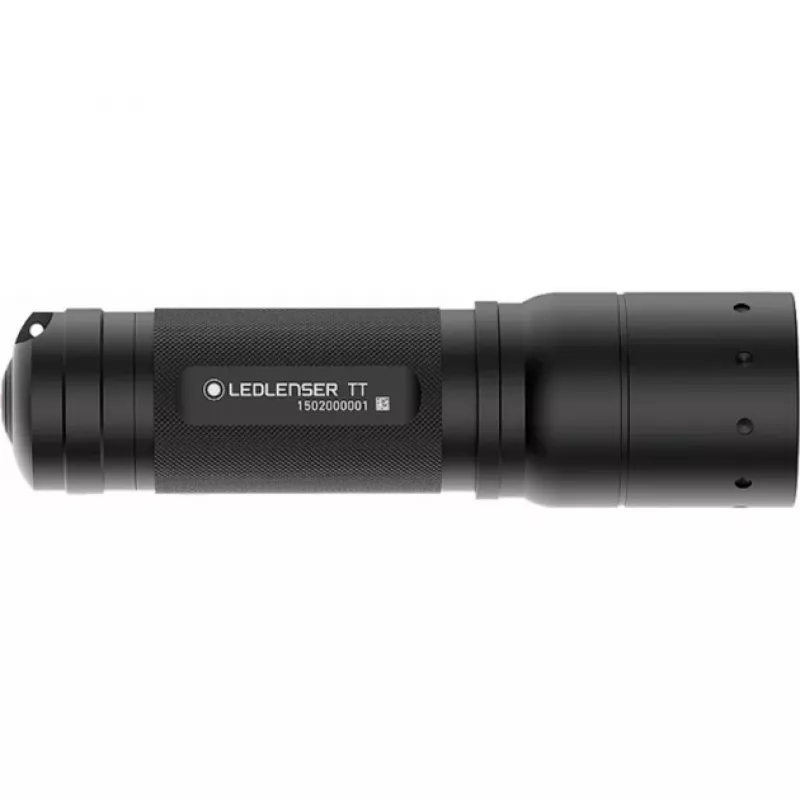 Ledlenser TT musta käsilamppu LED