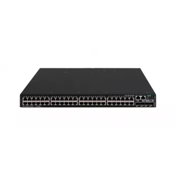 HPE - FlexNetwork 5140 HI - kytkin - 1 paikka - L3 hallittava 48 x 10/100/1000 + 4 x 10 Gigabit Ethernet / 1 Gigabit Ethernet SFP+ ilmavirta sivulta taakse