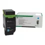 Värikasetti Lexmark CS632 CX635 11700 sivua syaani