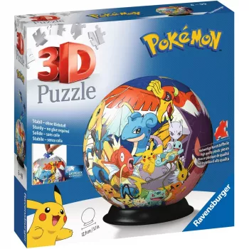 Ravensburger Pokémon 3D-palapeli 72 kpl sarjakuvat