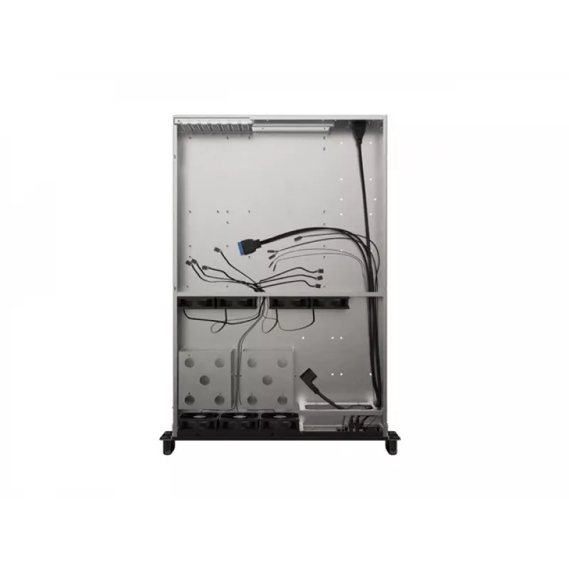 Rack-kotelo Lanberg SC01-6502-12B 2U musta 7 tuuletinta