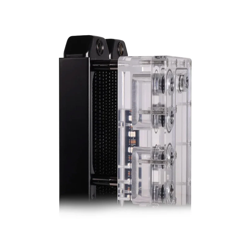 Asennussarja Alphacool 15725 musta ruostumaton teräs 25 mm 10 g