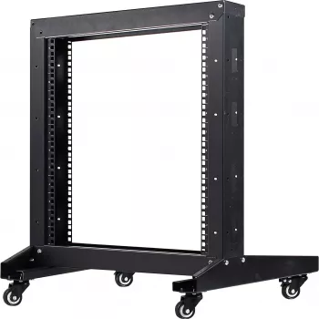 Vapaasti seisova rack Inter-Tech SRA-6612 12U musta 300 kg kantavuus