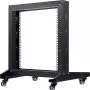 Vapaasti seisova rack Inter-Tech SRA-6612 12U musta 300 kg kantavuus