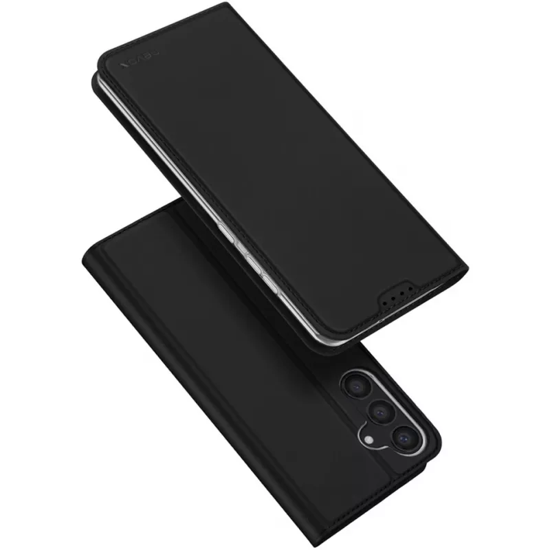 Nevox Vario Series - Samsung Galaxy S25 -kirjakotelo, musta