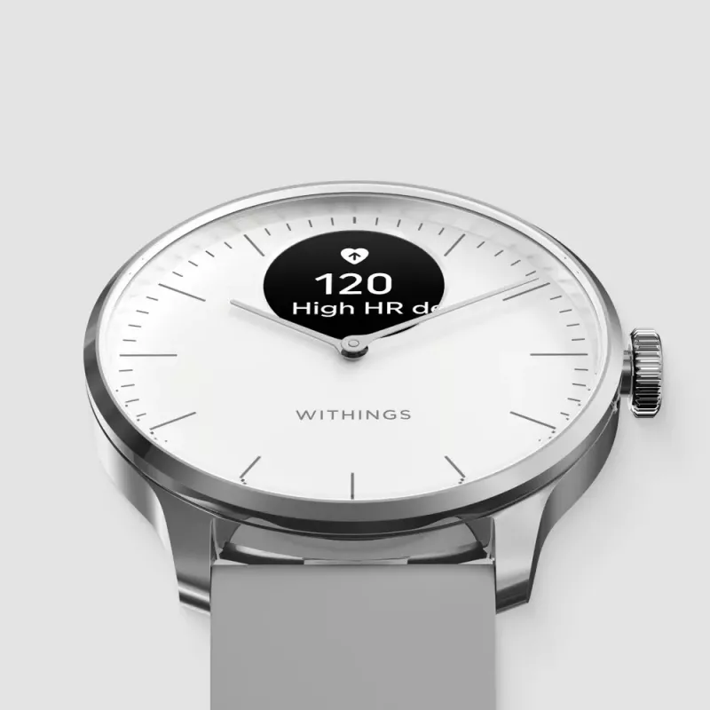 Withings ScanWatch Light OLED 37 mm hybridi kulta