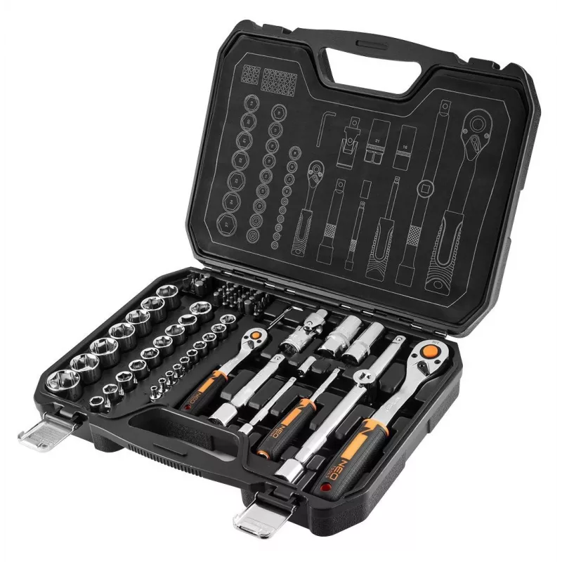 NEO tools 10-054 hylsy-/räikkäsarja