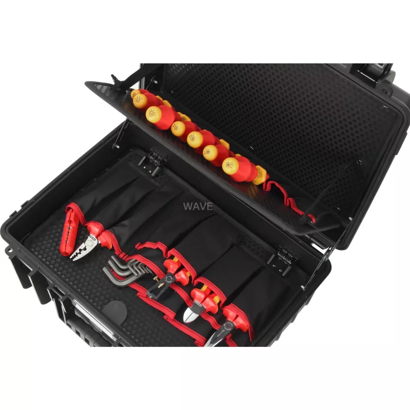 Knipex Robust23 Start Electrician sähköasentajan työkalusarja, 24 osaa kotelossa, 00 21 34 HL S2