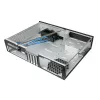 SilverStone MILO ML03 - Desktop - Mikro-ATX - ilman virtalähdettä (ATX / PS/2) - musta - USB/audio (SST-ML03B-R)