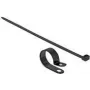 Johtokaapelikiinnike DeLOCK 18876 nailon musta 300 mm 10 kpl