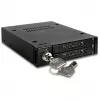 ICY DOCK - ToughArmor - MB992SK-B - SATA - sovitin - 2x 2,5 inch > 3,5 inch - SATA 6 Gbit/s - turvalukko - metalli - LED - enintään 9,5 mm korkeus