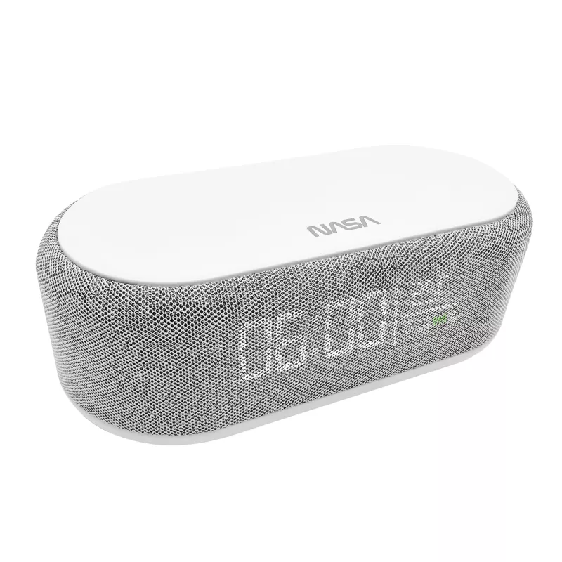 Bluetooth-kaiutin, herätyskello ja langaton laturi Nasa SPC400