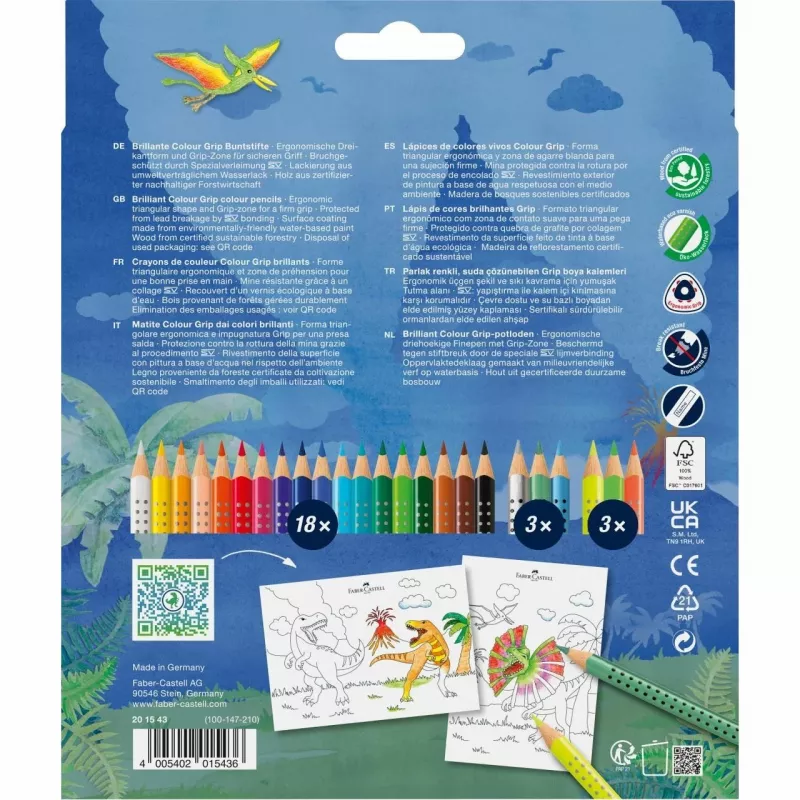 Värikynät Faber-Castell 201546 24 kpl