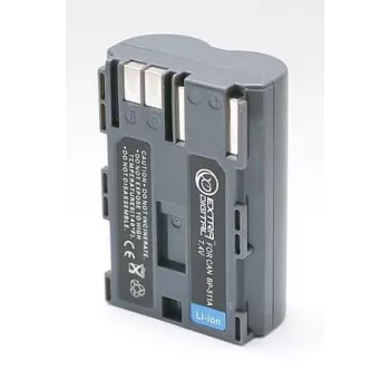 Ladattava kamera-akku extra digital BP-511, 7,4 V 1500 mAh