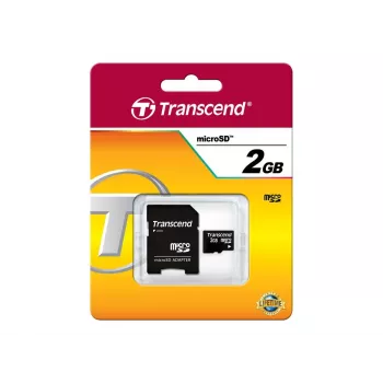 Transcend 2GB MicroSD TS2GUSD flash-kortti