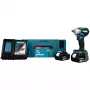 Iskuruuvinväännin Makita DTW300RTJ 3200 kierr./min, 18V, 2 akkua