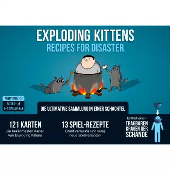 Exploding Kittens - Recipes for Disaster, korttipeli