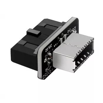 USB-3.0-sovitin GrauGear GG 18025 – Type-A-liitin, 180° suunta