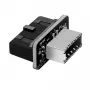 GrauGear sisäinen 19-pin USB 3.0 – USB 3.1 Type-E 20-pin Key A -sovitin, 180 astetta