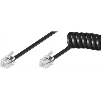 Puhelinkaapeli Microconnect MPK10200 RJ-10 RJ-10 2 m musta