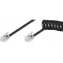 Puhelinkaapeli Microconnect MPK10200 RJ-10 RJ-10 2 m musta