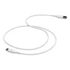 mophie essentials USB-C - USB-A | latauskaapeli 2 m, valkoinen, 2 m, USB A, USB C, valkoinen