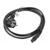 Lanberg CA-C5CA-11CC-0018-BK virtakaapeli musta 1,8 m CEE7/7 C5-liitin (CA-C5CA-11CC-0018-BK)