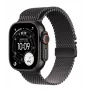Älykello Apple Watch Ultra 3 GPS + Cellular 49 mm Black Titanium -kotelo Black Titanium Milanese Loop -rannekkeella Medium