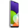 React + Trusted Glass läpinäkyvä suojakotelo + näytönsuoja Samsung Galaxy A22