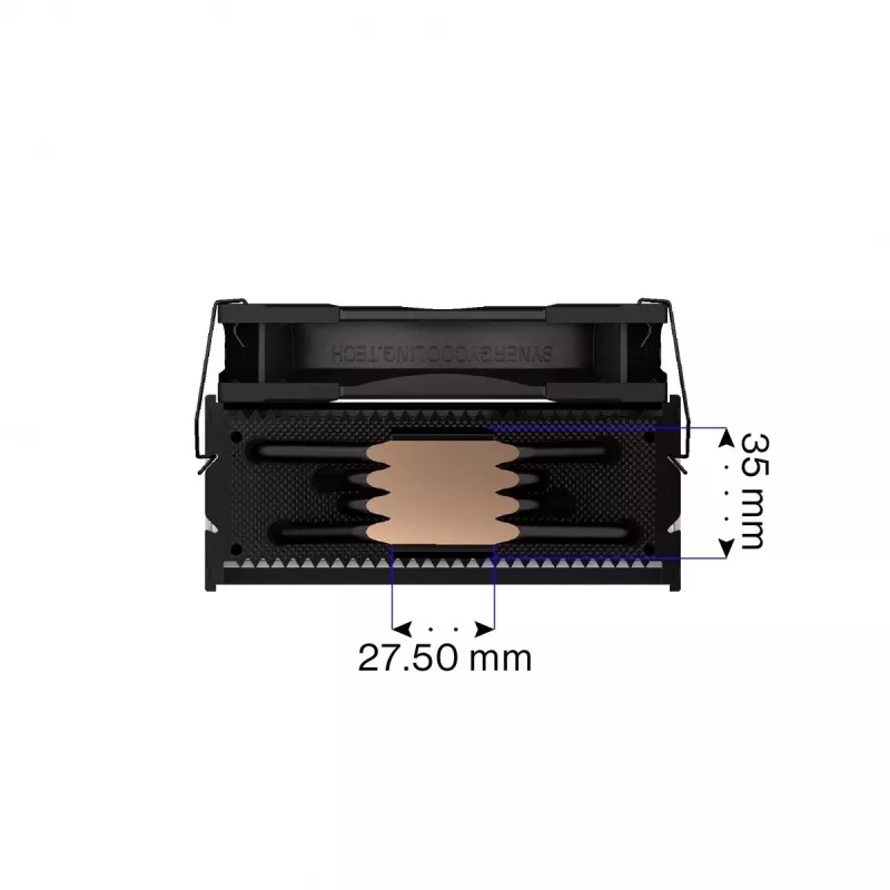 Endorfa Fera 5 musta ARGB CPU-jäähdytin