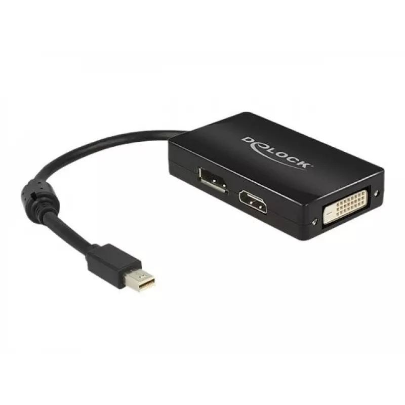 Kaapeli DeLOCK 0,16 m DisplayPort HDMI DVI Mini DisplayPort