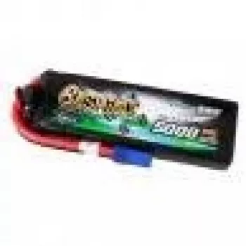 Akku GensAce G-Tech LiPo 5000mAh 11.1V 60C 3S1P, EC2-liitin