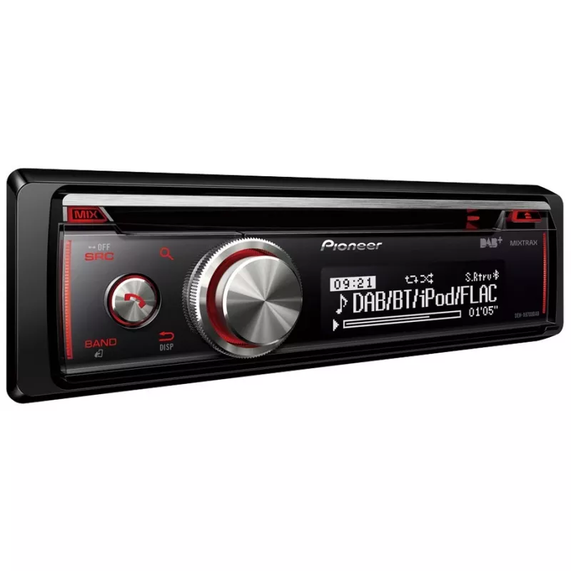 Car Media Receiver Pioneer DEH-X8700DAB musta