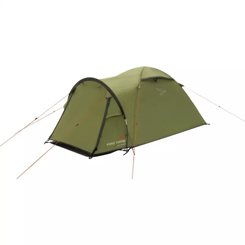 Easy Camp Setesdal 2 kupoliteltta (oliivinvihreä, tunnelimaisella eteisellä, malli 2025)