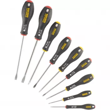 Käsiruuvimeisselisarja STANLEY FATMAX FMHT65439-0 — talttapääruuvimeisselit, eri koot