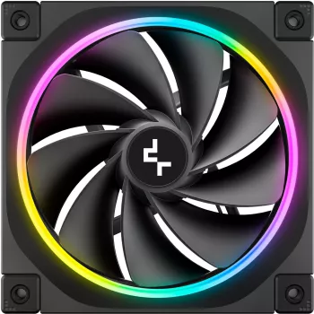 DeepCool FL12R R-FL12R-BKAPN1-G Reverse 120 mm kotelotuuletin, 500-2150 r/min, 33,9 dB, musta