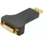 Liitin DisplayPort DVI musta S/CONN SI-77402